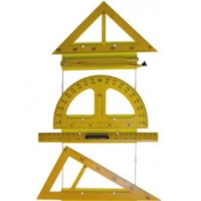 Demonstration Set of Drawing Accessories of Plastic