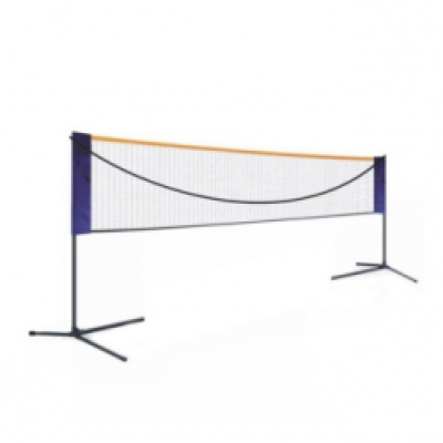 Badminton net frame