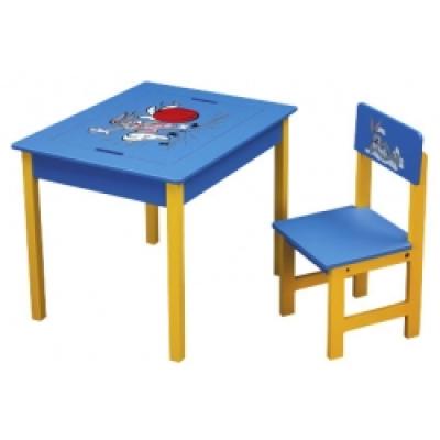 Children’s Desk and One Chair Set