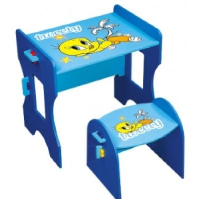  Children’s Desk and One Chair Set