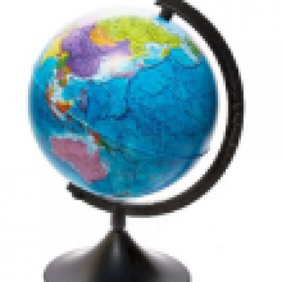 1357 - Political Globe of the Earth