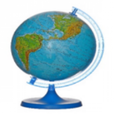 1358 - Physical Globe of the Earth