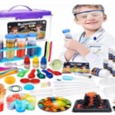 9765 - Experimental kit in a case for school experiments in nanotechnology